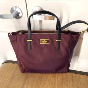 Kate Spade Dawn Tote Burgundy WKRU4715 NEW